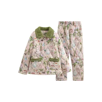 FENTENG Pajama Set Women's Dusty Pink