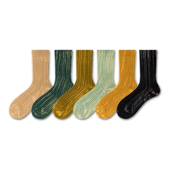 YOOKA Mid Calf Socks Unisex Combo Set Candy Color