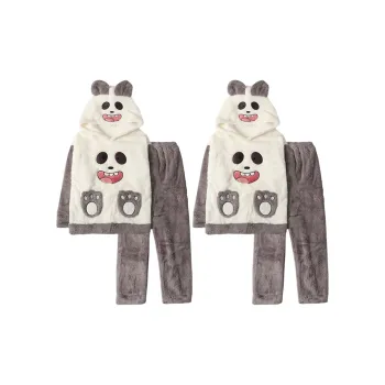 Lan Miao Pajama Set Unisex Shopping Bag Brown