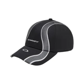 Oakley Elastane Baseball Caps Men's Black