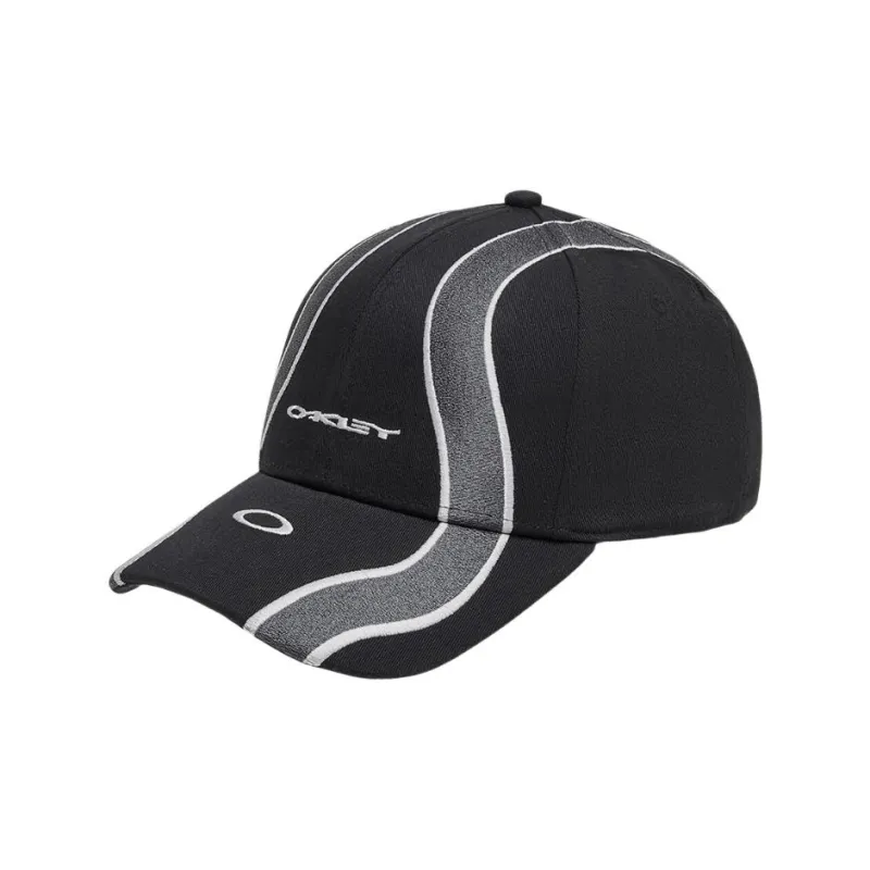 Oakley Elastane Baseball Caps Men's Black-0