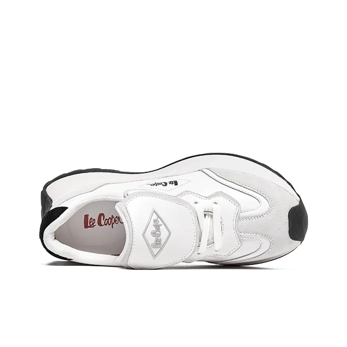 Lee Cooper Abrasion Resistant Height Increasing Low Top Chunky Sneakers Women's-2