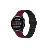 Burgundy & Black/Two-Tone Chain Magnetic Silicone