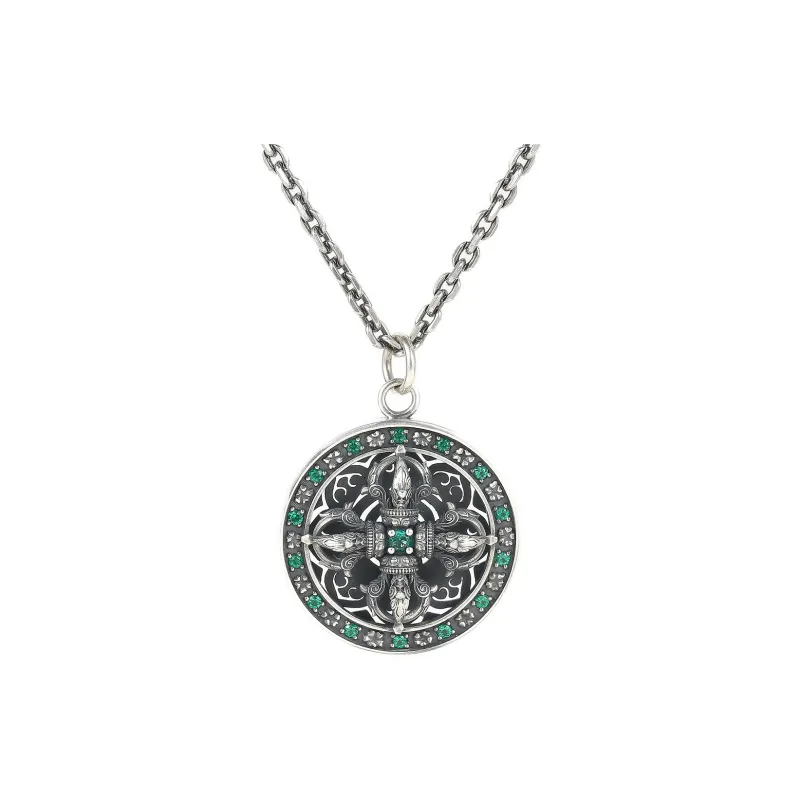 Yamagata S925 Silver Necklaces Men's-0