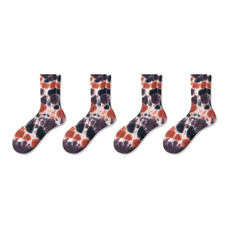 YOOKA Mid Calf Socks Unisex 4 Pack-14