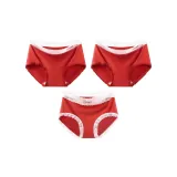 [3 Pack]Lace Red+Lace Red+Lace Trims Red