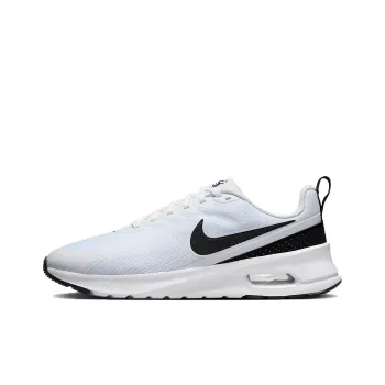 Nike Air Max Nuaxis Wear resistant And Lightweight Low Top Running Shoes Men's White