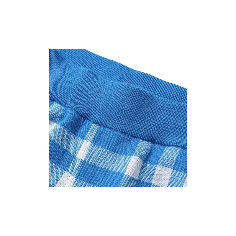 Burberry Check print Bermuda Shorts-5