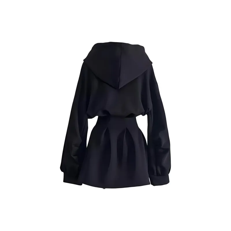 Qiuerle Long-Sleeved Dresses Women's-1