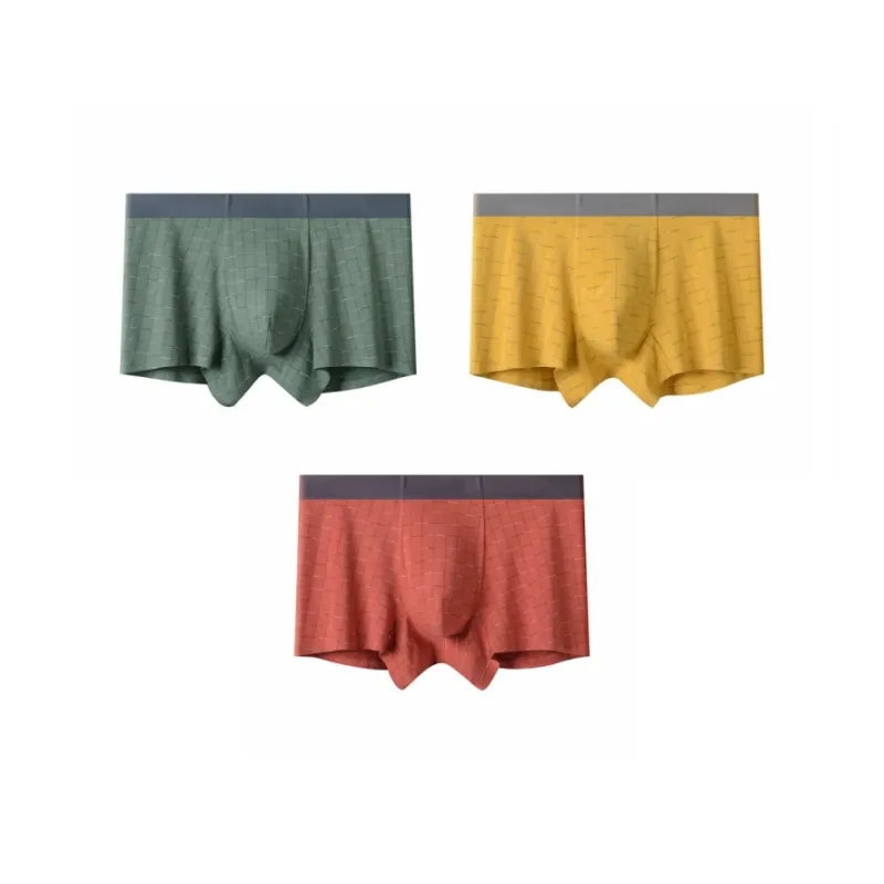 Qiao Ni Tong Underpants Men's 3 Pack-7