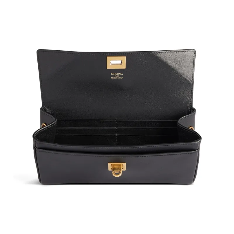 Balenciaga Rodeo Calfskin Wallet Regular Women's Black-2