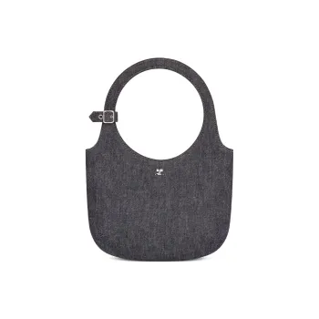 COURREGES Holy Denim Tote Bag