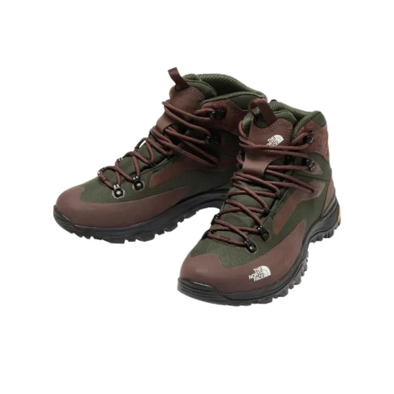 THE NORTH FACE Creston Hike Anti Slip Wear Resistant Mid Top Trekking Shoes Men's Russet-1