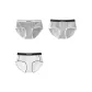 Heather Gray White+Heather Gray Black+White