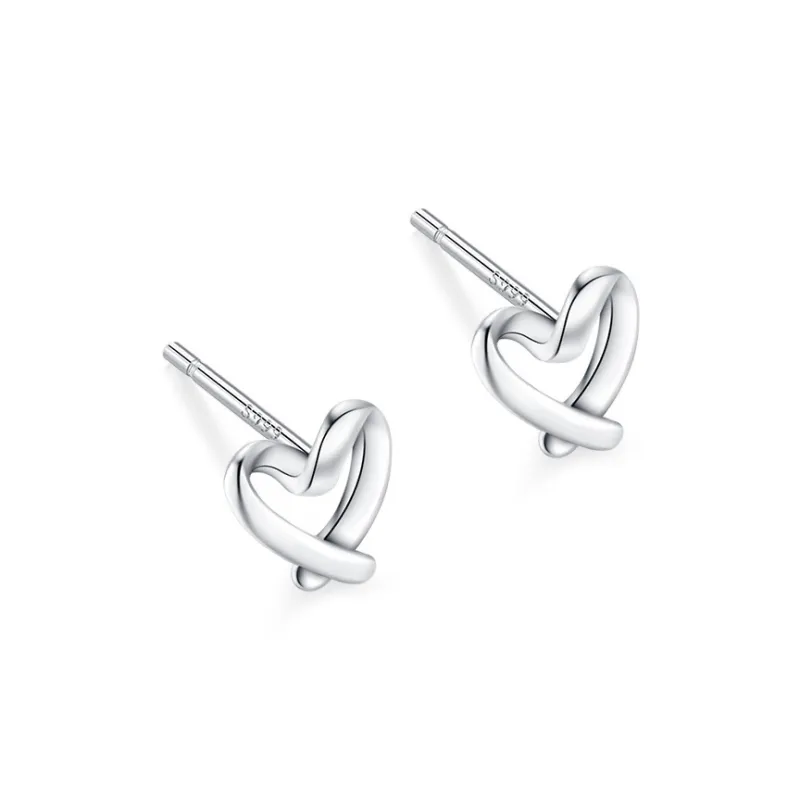 PAYMERY S999 Fine Silver Stud Earrings Women's-0