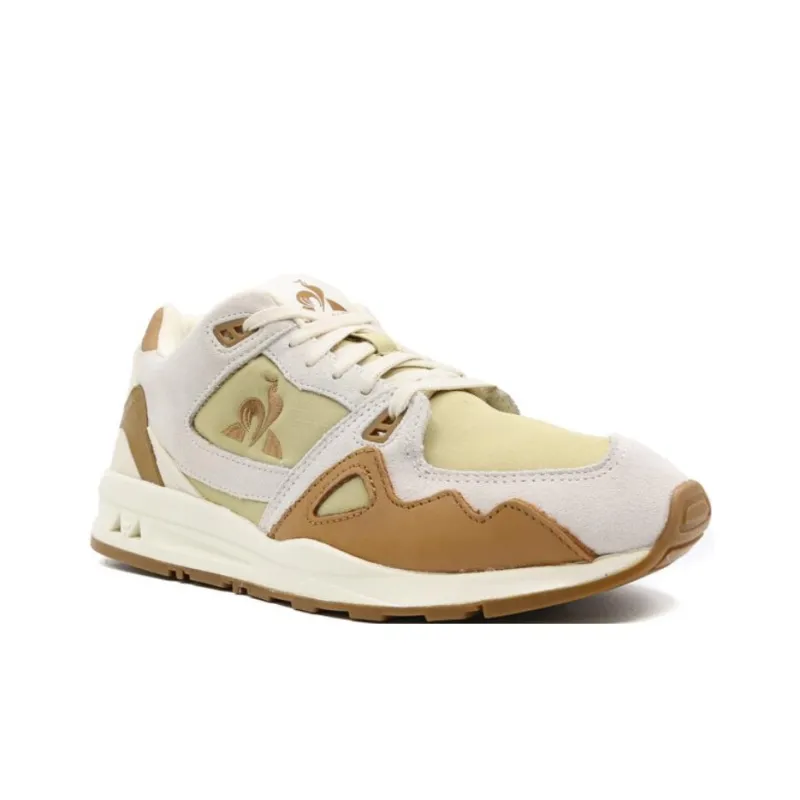 Le Coq Sportif Anti Slip Wear Resistant Low Top Casual Shoes Men's Beige Brown-1