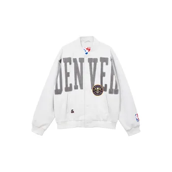 JACK JONES· x NBA Spring Jackets & Coats Men's Rain Cloud Gray