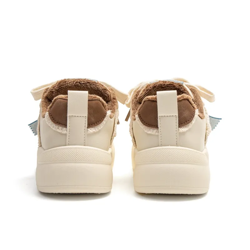 STAE Warm Wear-Resistant Slip-Resistant Low-Top Skateboard Shoes Women's Box Included-22
