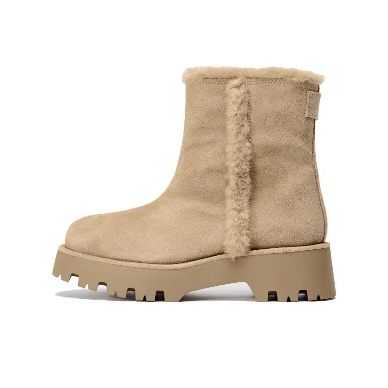 ZARA Trf Ankle Boots Women's Tan-0
