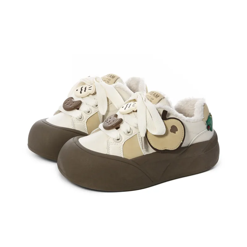 Lovely You Abrasion Resistant Lightweight Slip Resistant Low Top Skateboard Shoes Women's-32
