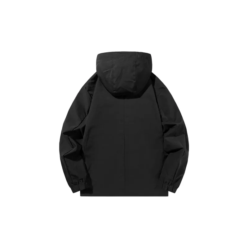 ROBINHOOD Water Resistant Windproof Breathable Warm Water Repellent Cold Resistant Rainproof Windbreaker Jacket Unisex-1
