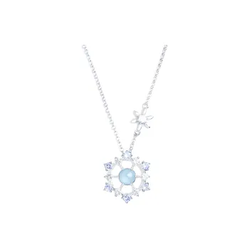 Clear Snow Ice Glutinous Jadeite Necklaces Unisex