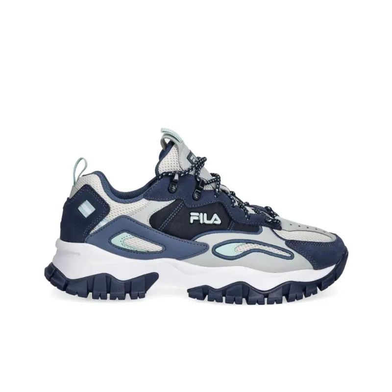 FILA Ray Tracer Tr 2 Anti-Slip Wear-Resistant Low-Top Casual Shoes Men's Marine Blue-1