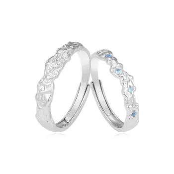 BTOE 999 Fine Silver Rings Unisex Silver