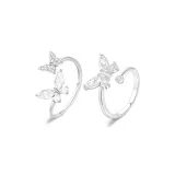 Sterling Silver Bestie Couple Rings