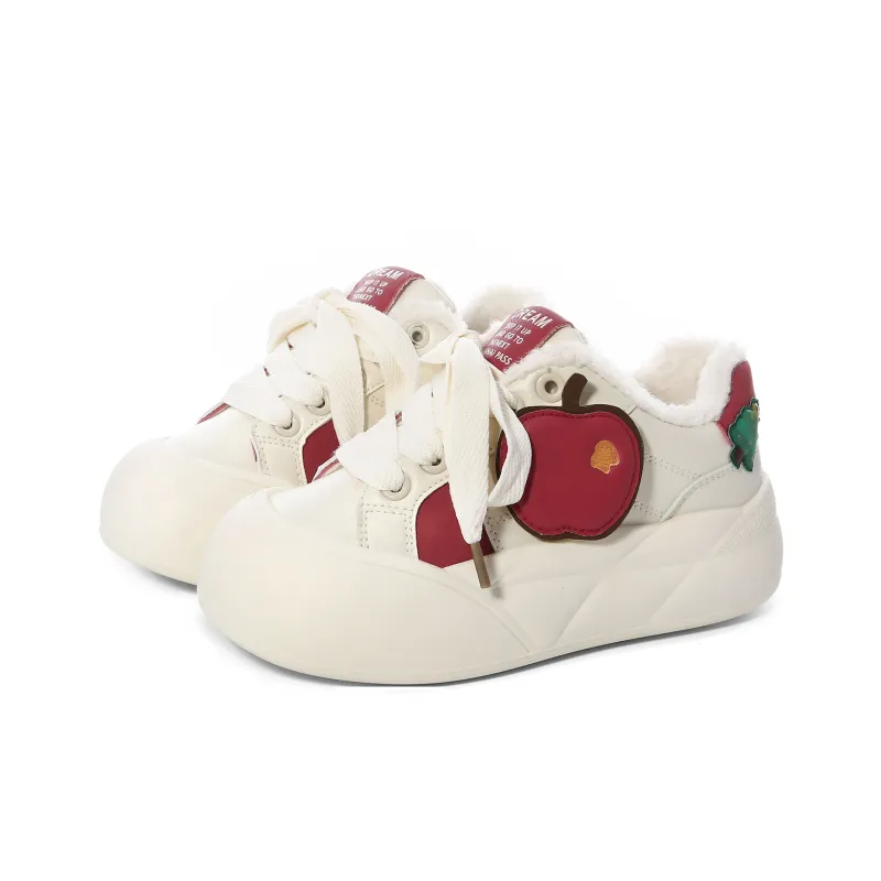 Lovely You Abrasion Resistant Lightweight Slip Resistant Low Top Skateboard Shoes Women's-1