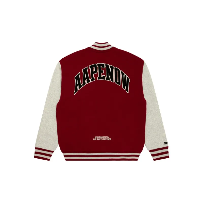 Aape Logo Baseball Jacket-3