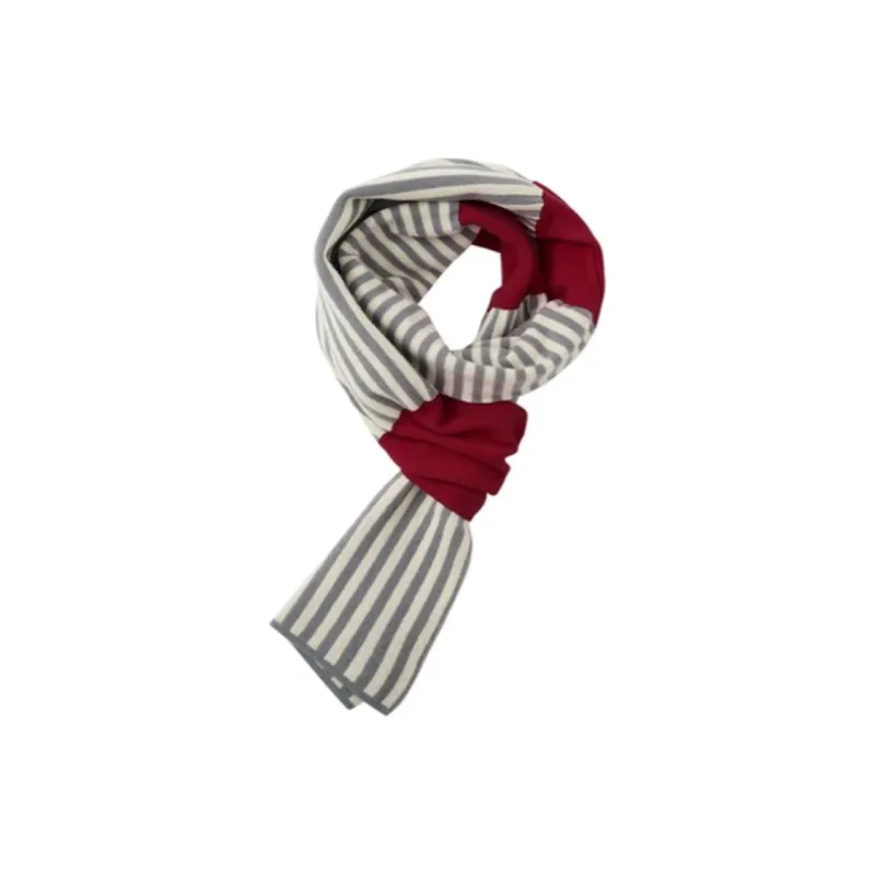 MUJI Wool Knit Scarves Women's Multicolor-0