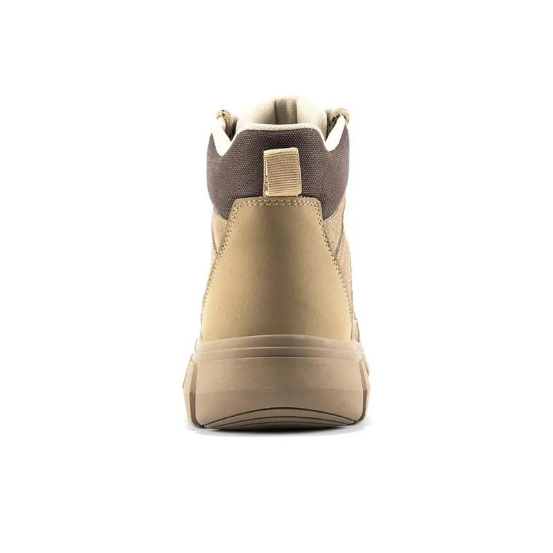 Jeep Work Boots Men High Top Sand/Khaki-8