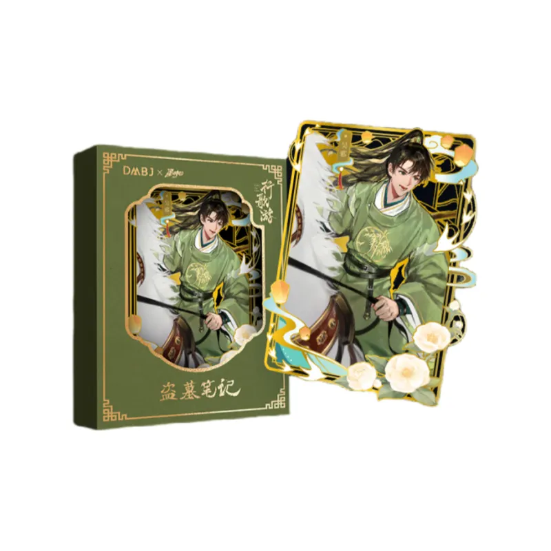 Sambo The Lost Tomb Zhang Qiling Wu Xie Metal Collectible Card Collectible Coin Collectible Cards 1 Pc-0
