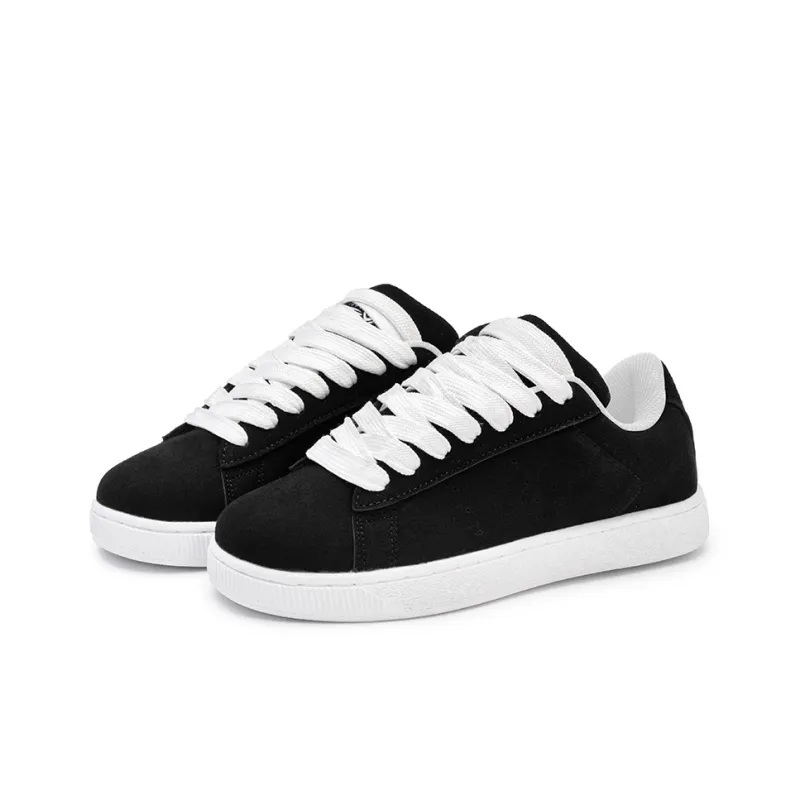 Medd Puffy Shoes Slip Resistant Height Increasing Low Top Skateboard Shoes Unisex Box-8