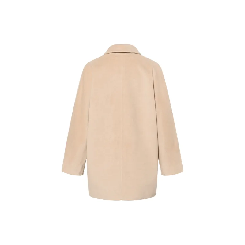 MaxMara Double Breasted Long Sleeved Coat-1