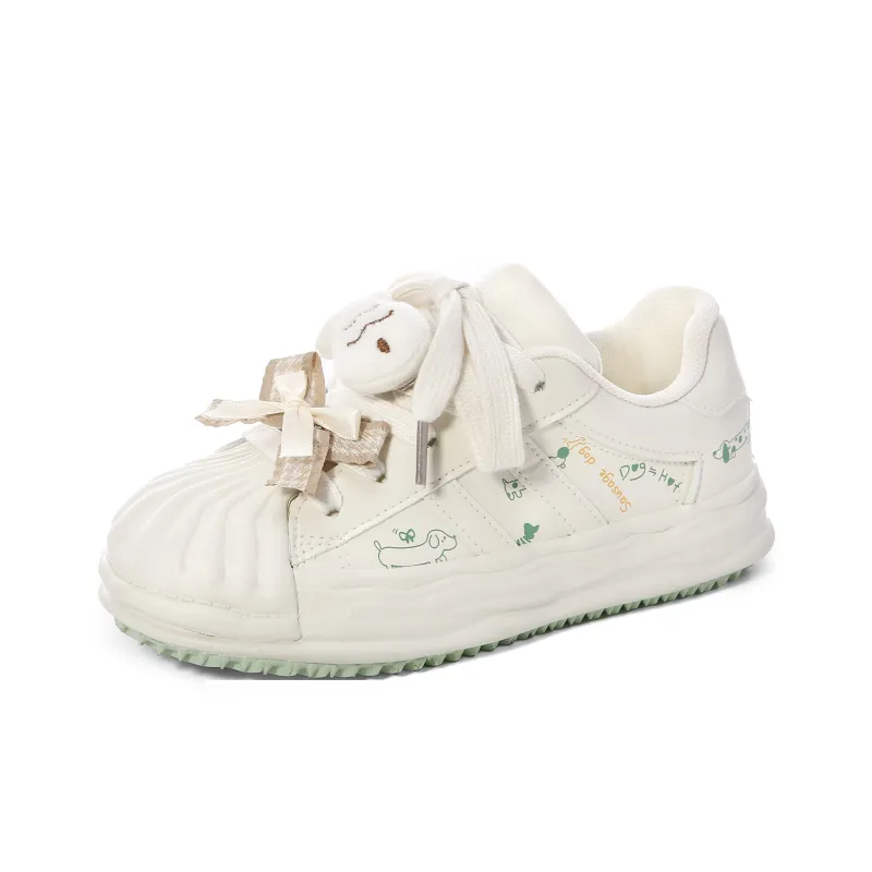 Lovely You Lightweight Wear Resistant And Slip Resistant Low Top Skateboard Shoes Women's-43