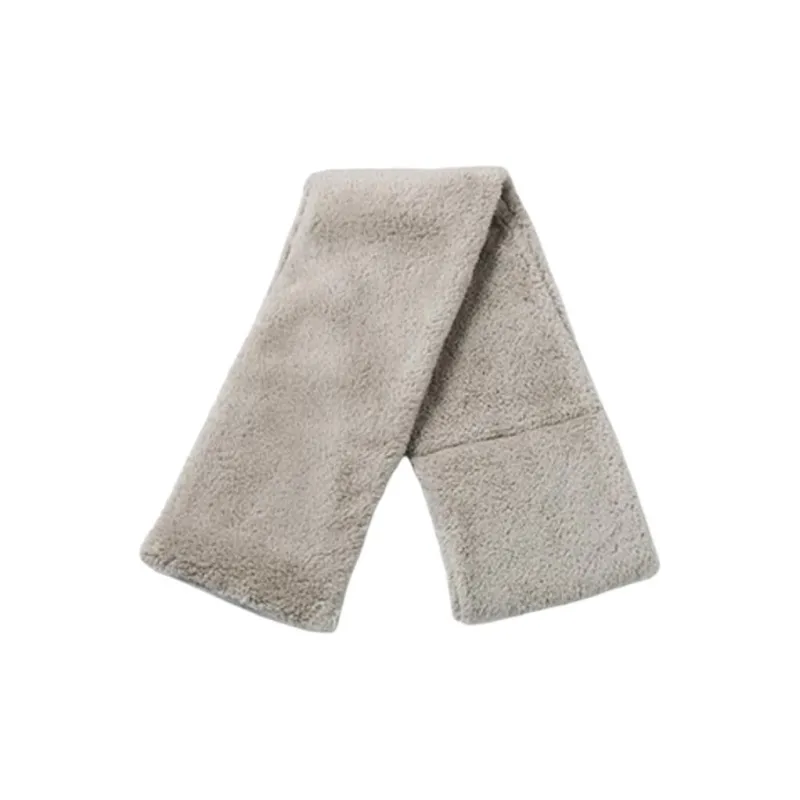 MUJI Polyester Knit Scarves Unisex Multicolor-5