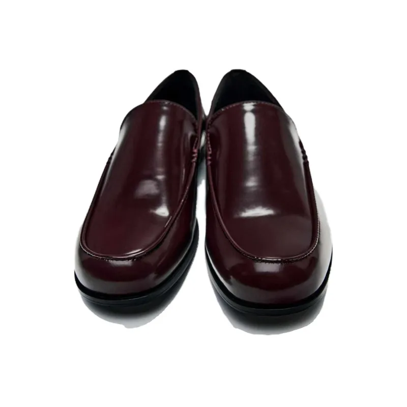 ZARA Loafers Women's Dark Red Color-2