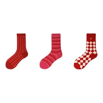 Vine Color Mid Calf Socks Unisex 3 Pack Go Out And See You