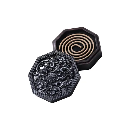 SHUZHUO African Blackwood Octagonal Incense Box Unisex