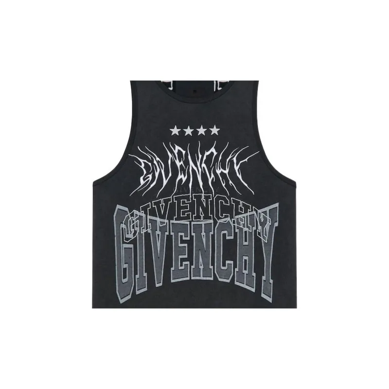Givenchy Tank Tops Men Gray-4