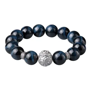 Moonstone Edge Tiger's Eye Stone Bracelets Unisex