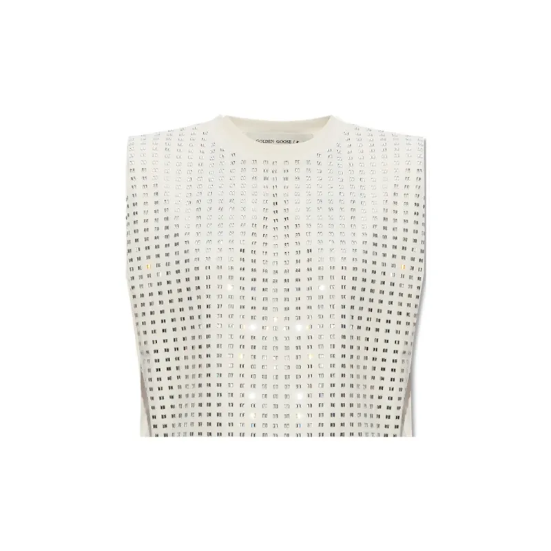 Golden Goose Embellished Sleeveless Top-2