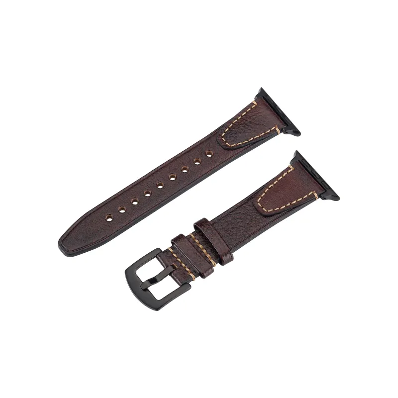 Antey Watch Band Apple Compatibility 175 220mm Genuine Leather Material-0