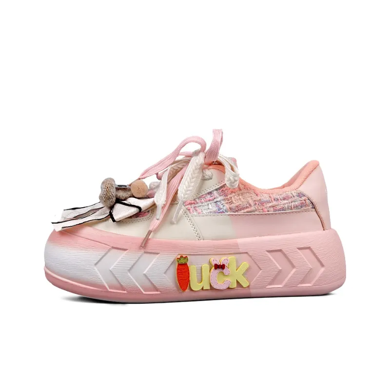 N6N8 Slip Resistant Cushioning Wear Resistant Lightweight Low Top Skateboard Shoes Women's-4