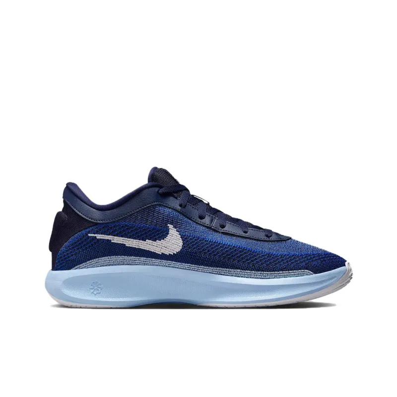 Nike GT Hustle Academy Anti Slip Wear Resistant Low Top Basketball Shoes Unisex Blue-1