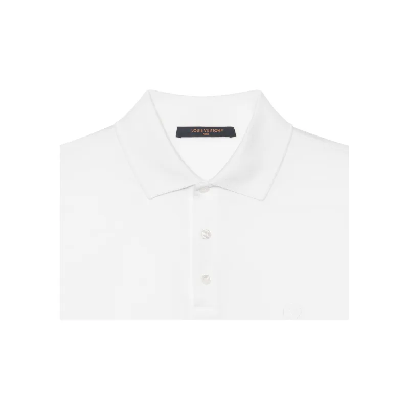 LOUIS VUITTON 1A1S9K Classic Short Sleeve Pique Polo-7