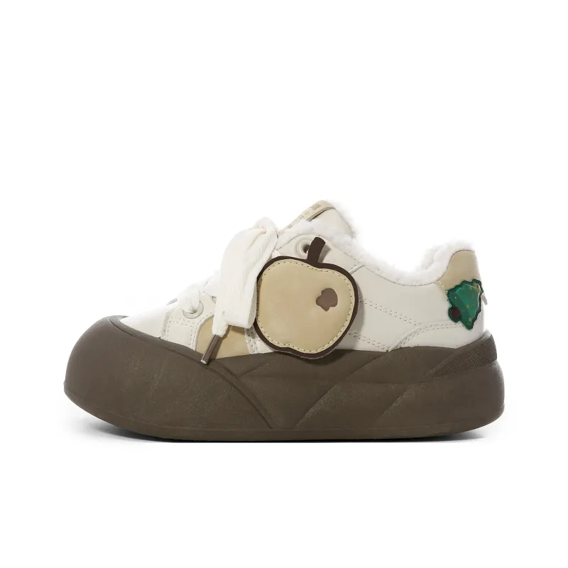 Lovely You Abrasion Resistant Lightweight Slip Resistant Low Top Skateboard Shoes Women's-6