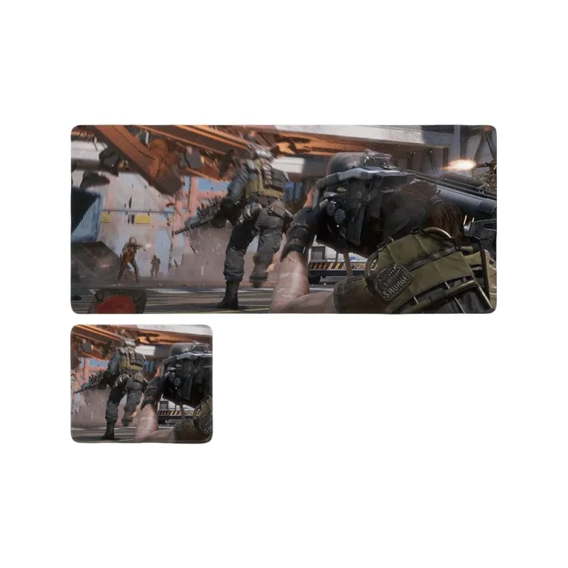 SHIBADU Rubber Delta Force Extra Large Men's Esports Gaming Computer Desktop Cushion Keyboard Mouse Pad Mouse Pads-10